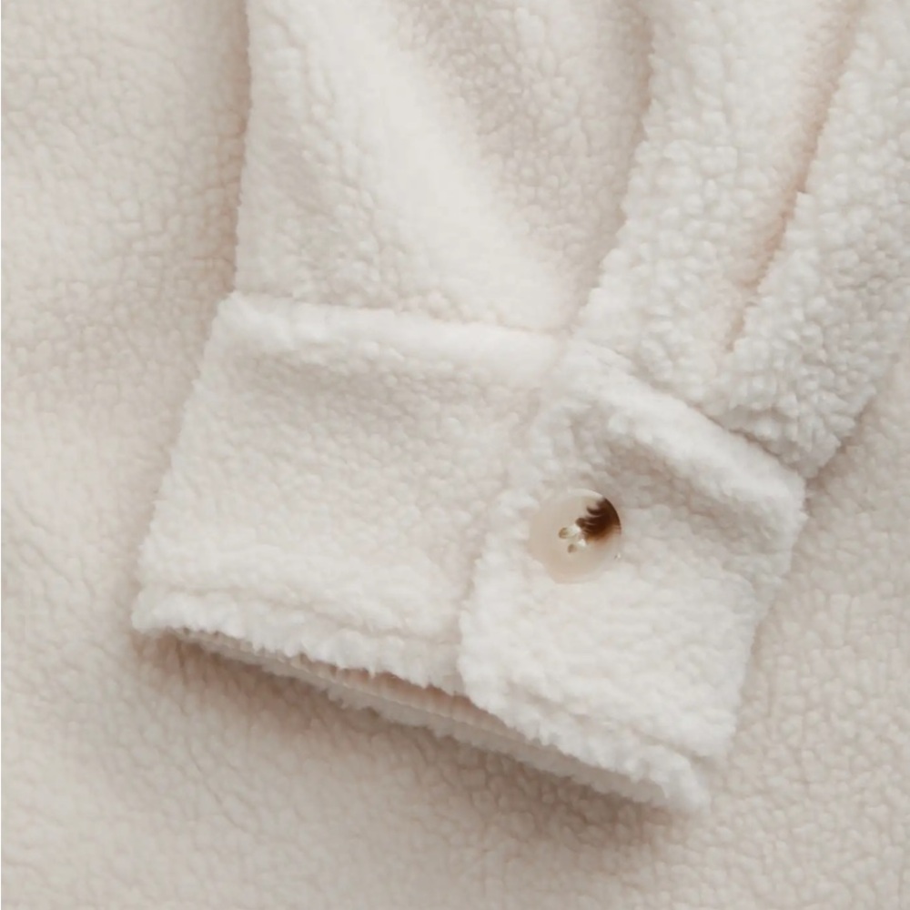 🔥SALE🔥NWT Cider Off-White Teddy Jacket S4 - Picture 6 of 6